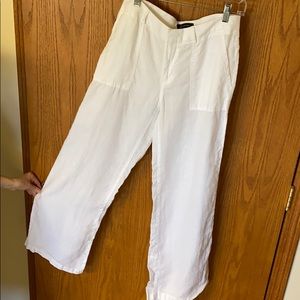 White Linen Pant